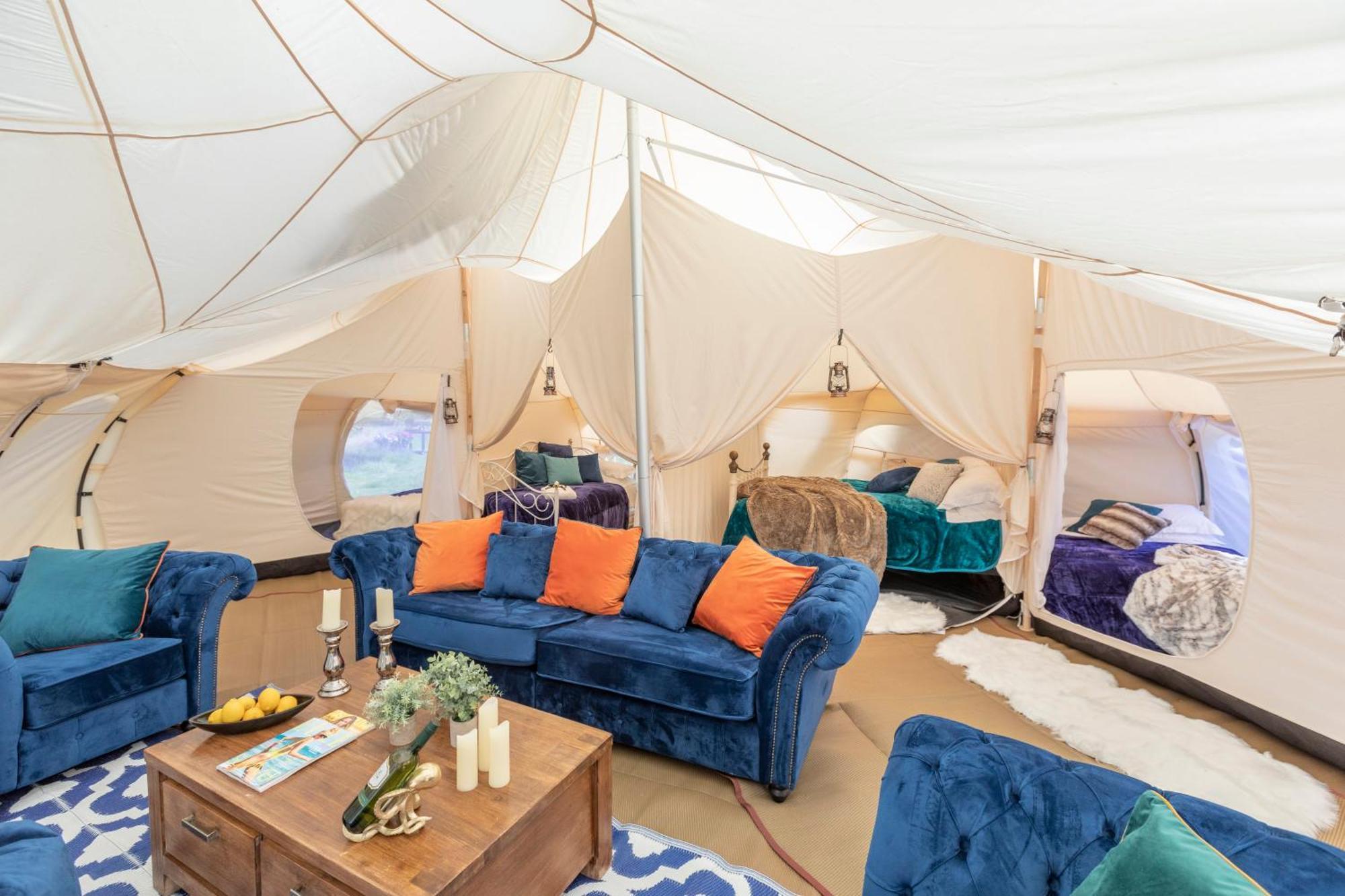 Stargazer Glamping Uk The Mahal 8 People Hotel Ross-on-Wye Luaran gambar