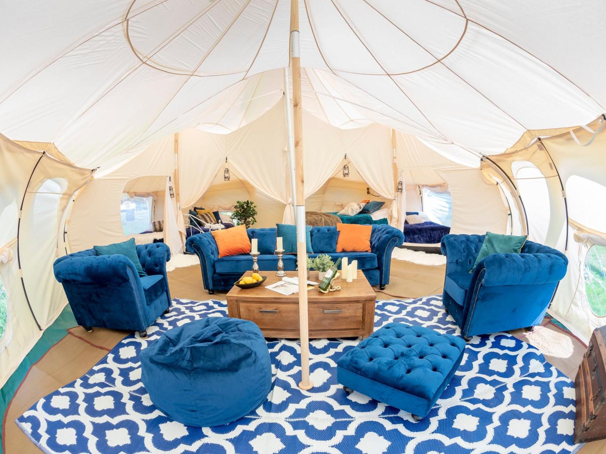 Stargazer Glamping Uk The Mahal 8 People Hotel Ross-on-Wye Luaran gambar